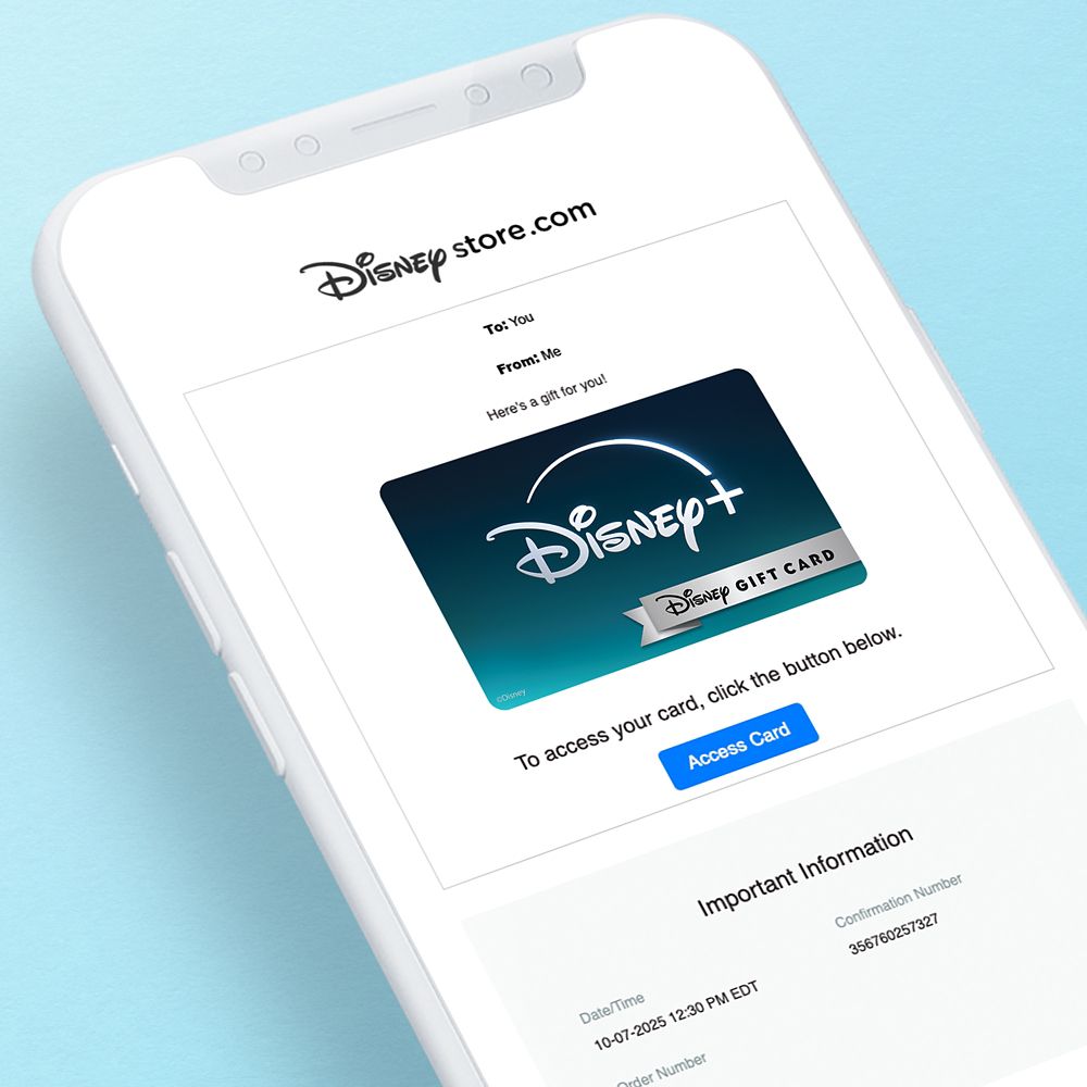 Disney+ Gift Card