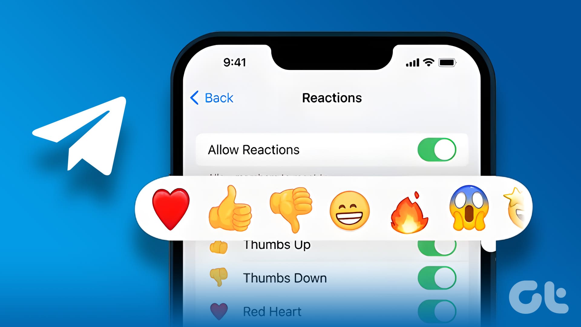 Telegram Premium Reactions [⚡️]