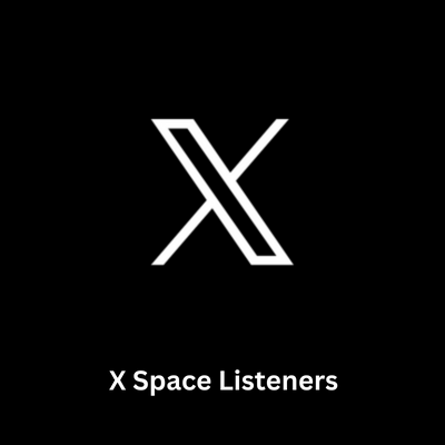 X \  Twitter Space Listeners | 120 minutes (Better quality)